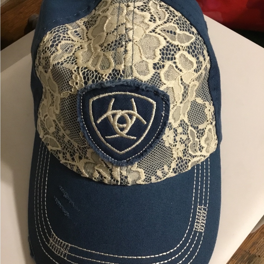 Ariat Blue Embroidered Back Logo Cap